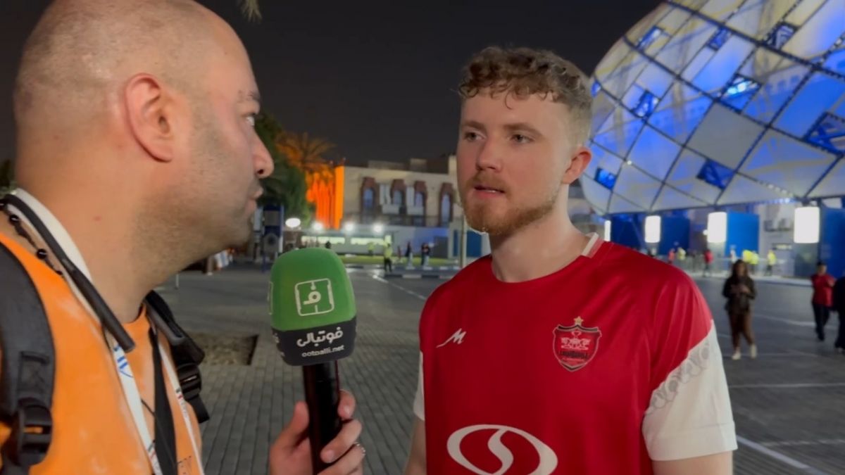 اختصاصی/ هوادار ایرلندی پرسپولیس: با گلهای عالیشاه و اورونوف دو بر صفر الغرافه را شکست می دهیم، کلین شیت می کنیم و انشالله سه امتیاز را بدست می آوریم