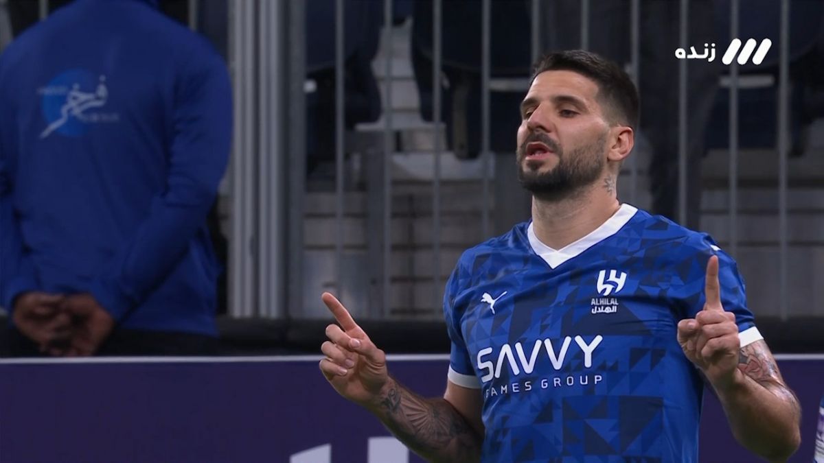 گل اول الهلال به استقلال (میتروویچ)