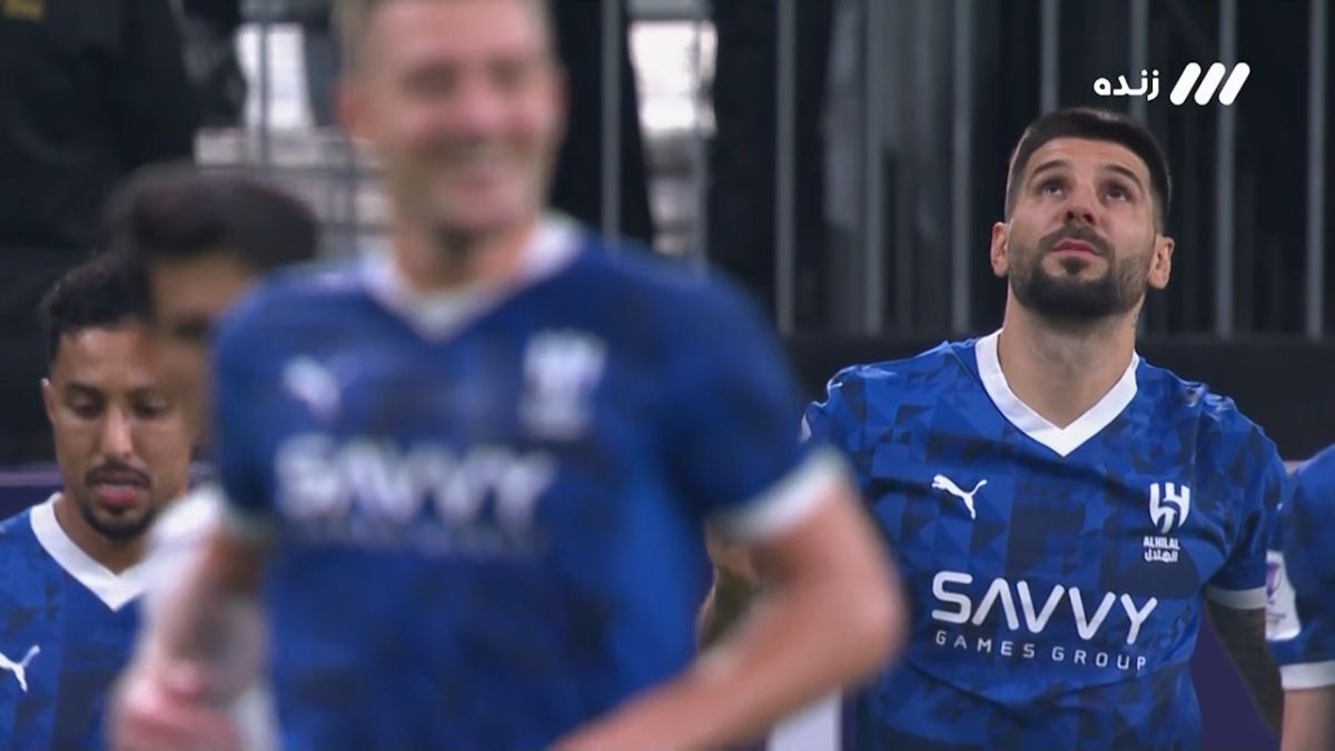 گل دوم الهلال به استقلال (دبل میتروویچ)