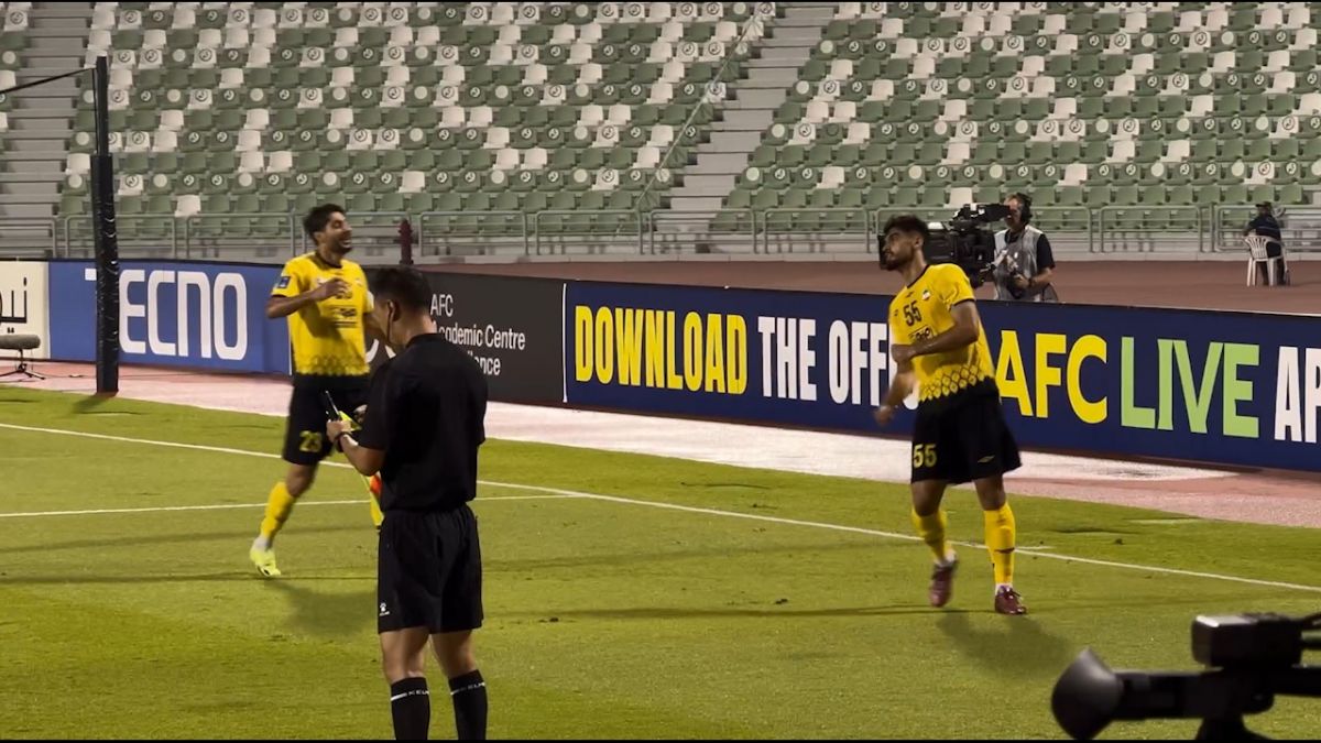 اختصاصی/ گل اول سپاهان به الشارجه از زاویه دوربین فوتبالی