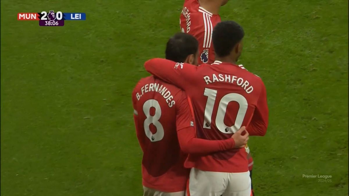 گل دوم منچستریونایتد به لسترسیتی (گل به خودی کریستنسن)