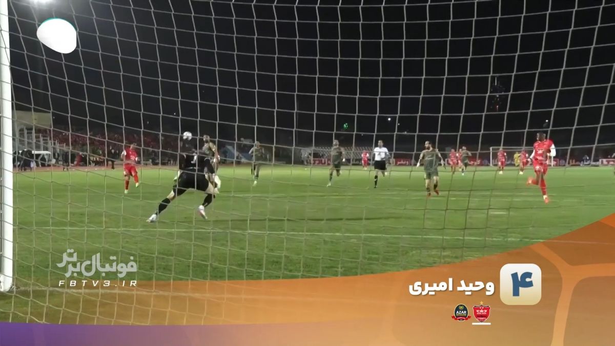 فوتبال برتر/ سوپرگلهای لیگ برتر ایران تا هفته دهم