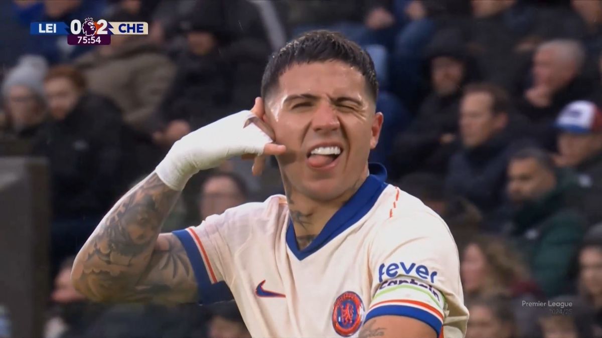 گل دوم چلسی به لسترسیتی (انزو فرناندز)