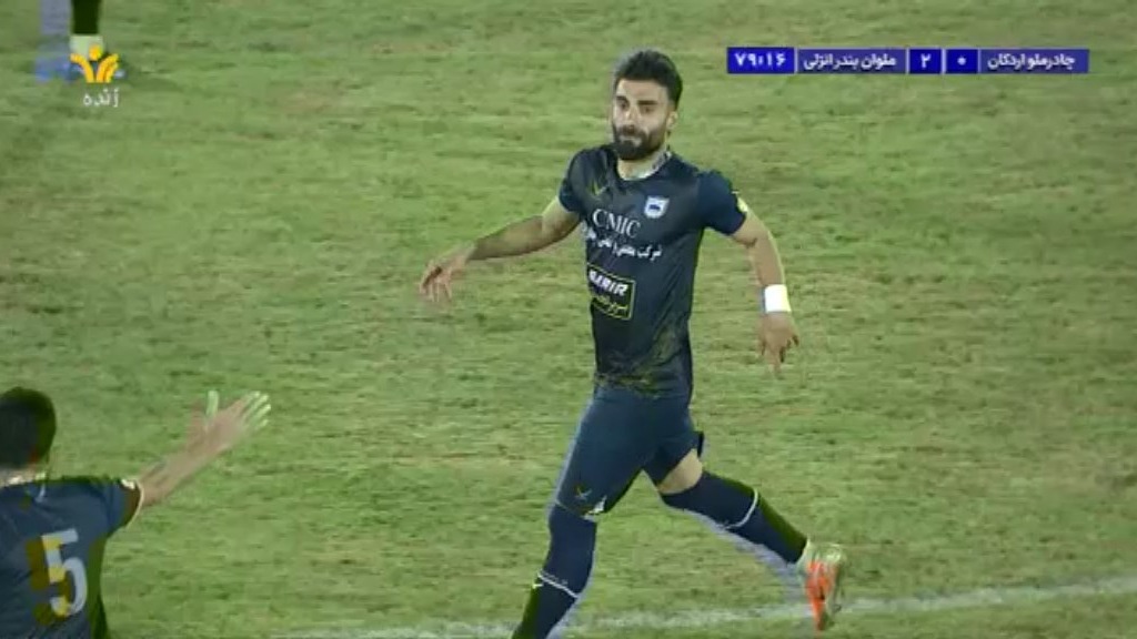 گل اول چادرملو به ملوان (علی یحیی زاده)