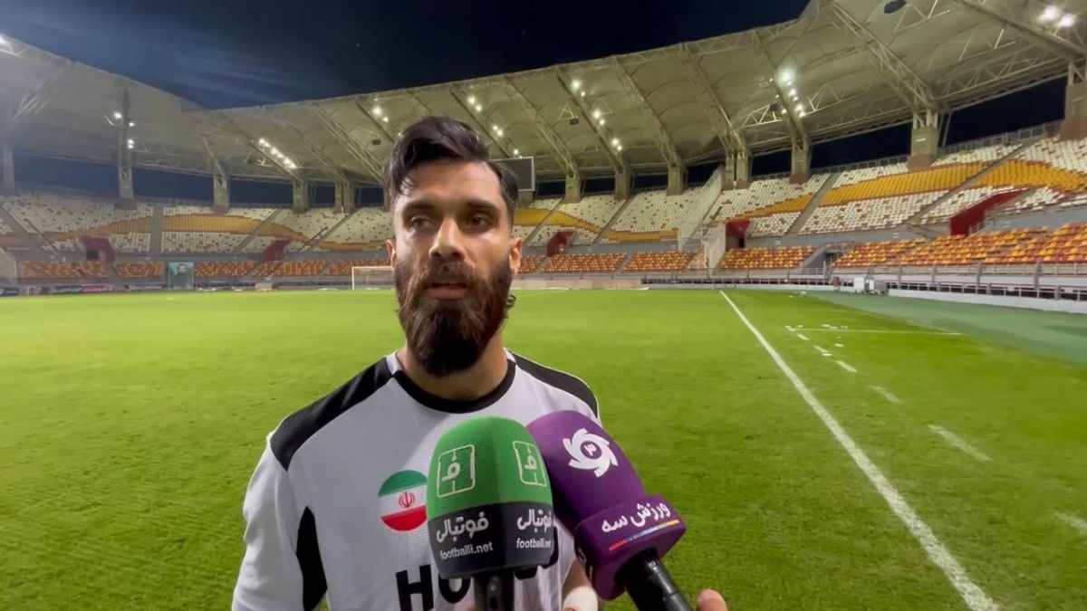 اختصاصی/ صحبتهای بازیکنان فولاد خوزستان - فولاد هرمزگان پس از بازی