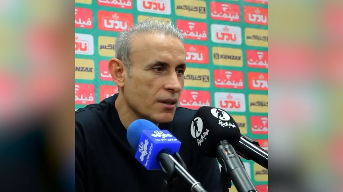 اختصاصی/ نشست خبری بعد از بازی فولاد - فولاد هرمزگان