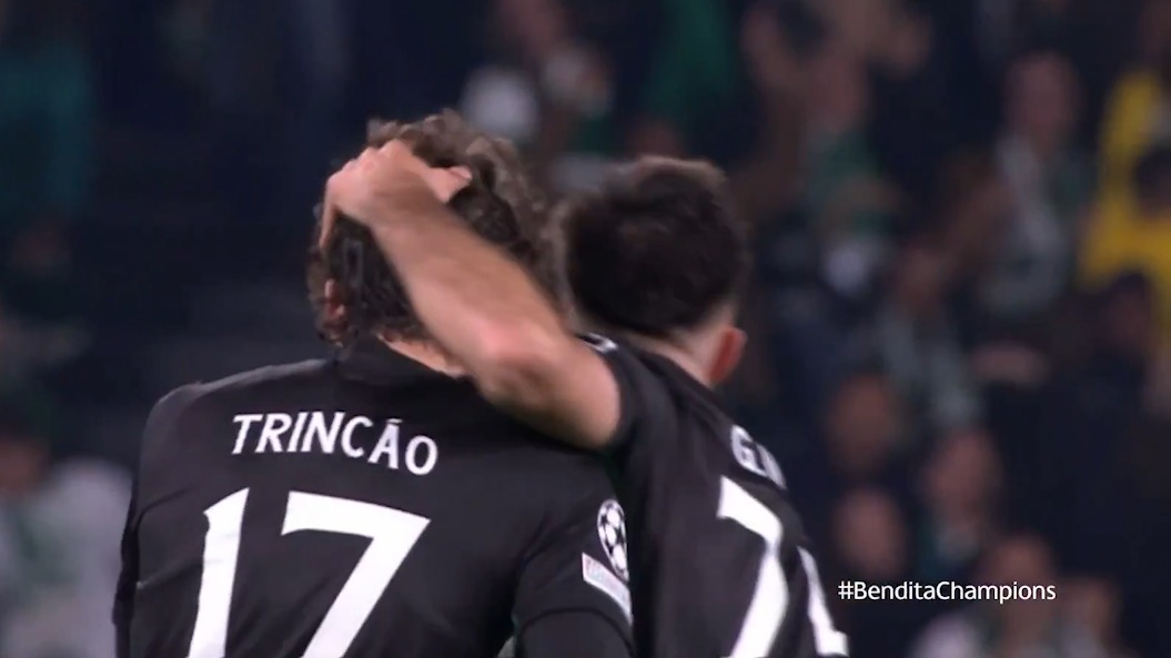 گل اول اسپورتینگ به آرسنال (ایناسیو)