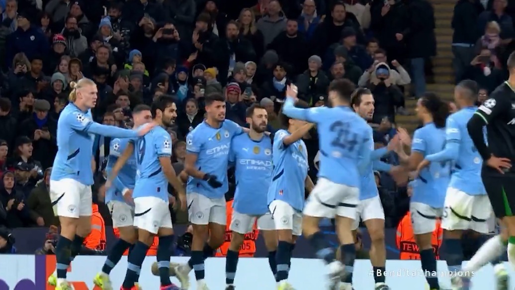 گل سوم منچسترسیتی به فاینورد (دبل هالند)