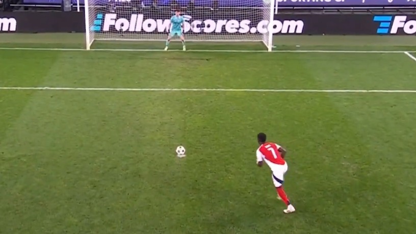 گل چهارم آرسنال به اسپورتینگ (ساکا)