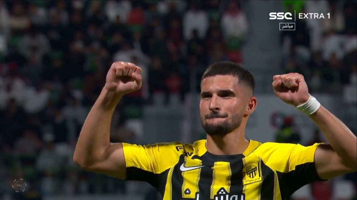 گل سوم الاتحاد به الاتفاق (حسام عوار)