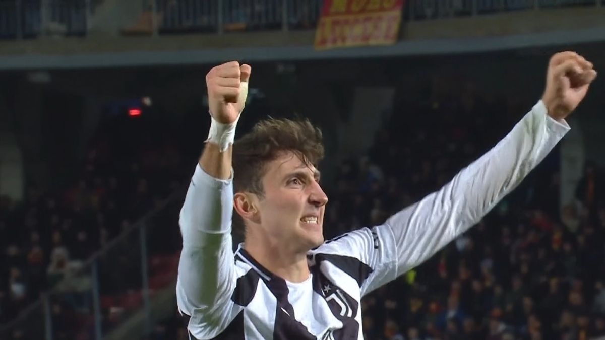 گل اول یوونتوس به لچه (کامبیاسو)