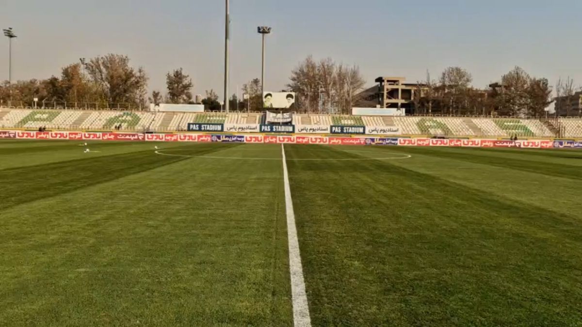 اختصاصی/ حال و هوای ورزشگاه پاس و چمن مساعد این ورزشگاه