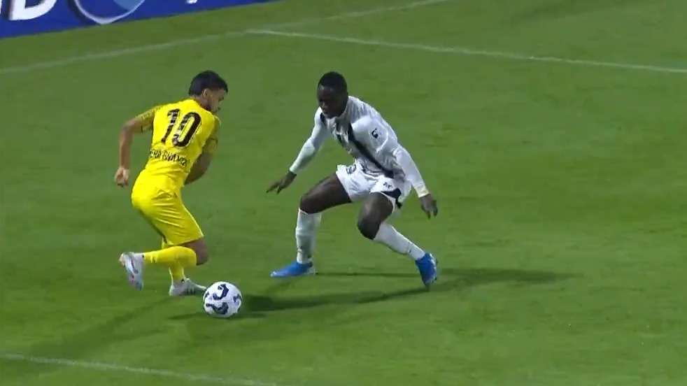 گل اول الاتحاد کلبا به الجزیره ( یاسلام مهدی قایدی! )