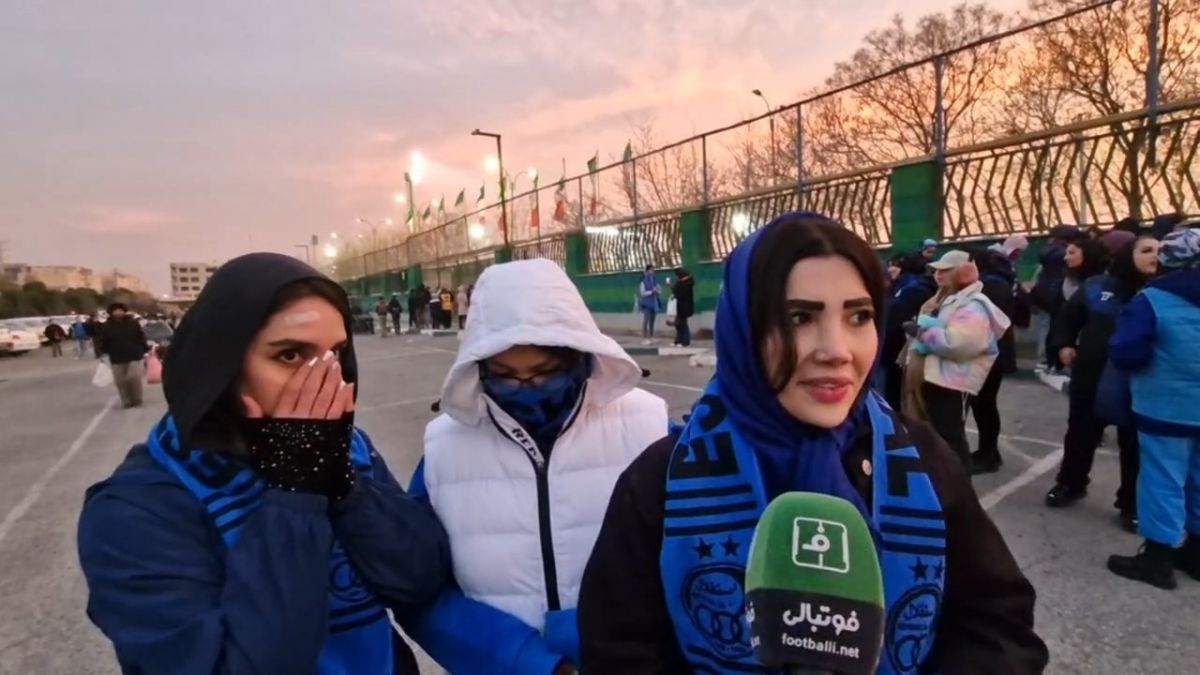 اختصاصی/ گفت و گو با هواداران استقلال قبل از آغاز بازی با گل گهر