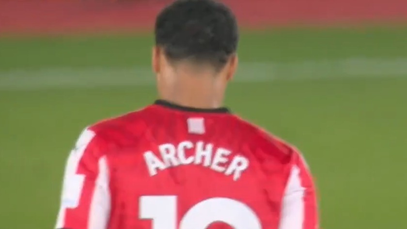 گل اول ساوتهمپتون به لیورپول (آرچر)