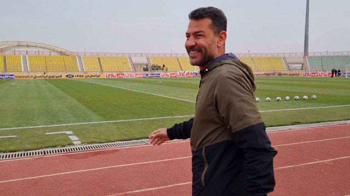 اختصاصی/ ورود و گرم کردن بازیکنان شمس آذر و گل گهر