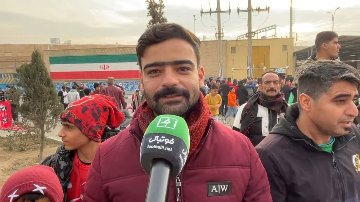 اختصاصی/ هوادار کاشانی پرسپولیس در شهر قدس