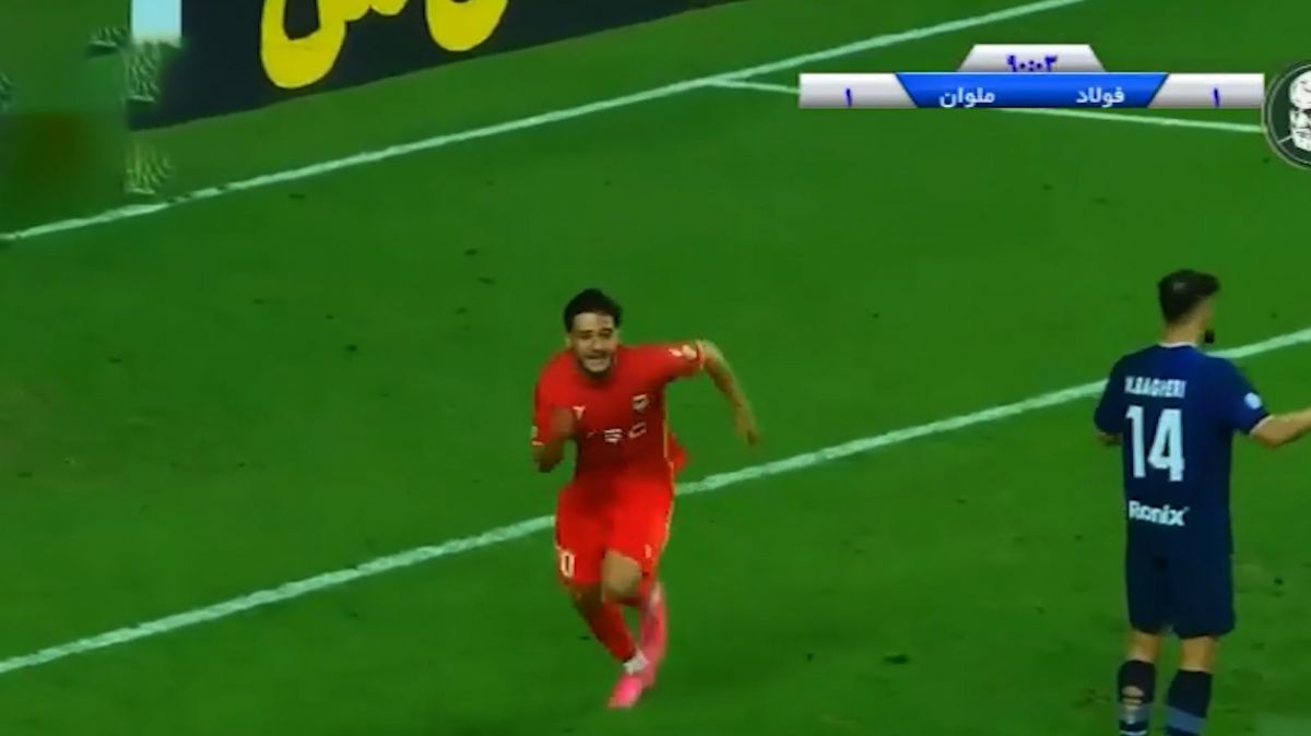 گل دوم فولاد به ملوان (عطار با اشتباه باورنکردنی فرعباسی در دقیقه 91)