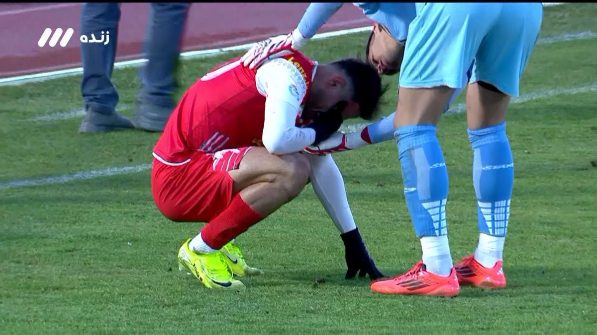 سوت پایان سوپرکاپ/ شادی بازیکنان سپاهان و اشک های بازیکنان پرسپولیس