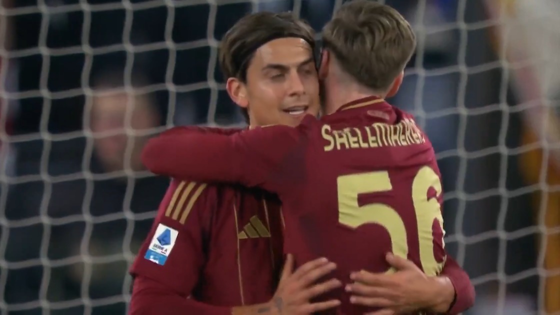 گل اول رم به جنوا (آرتم دووبیک)