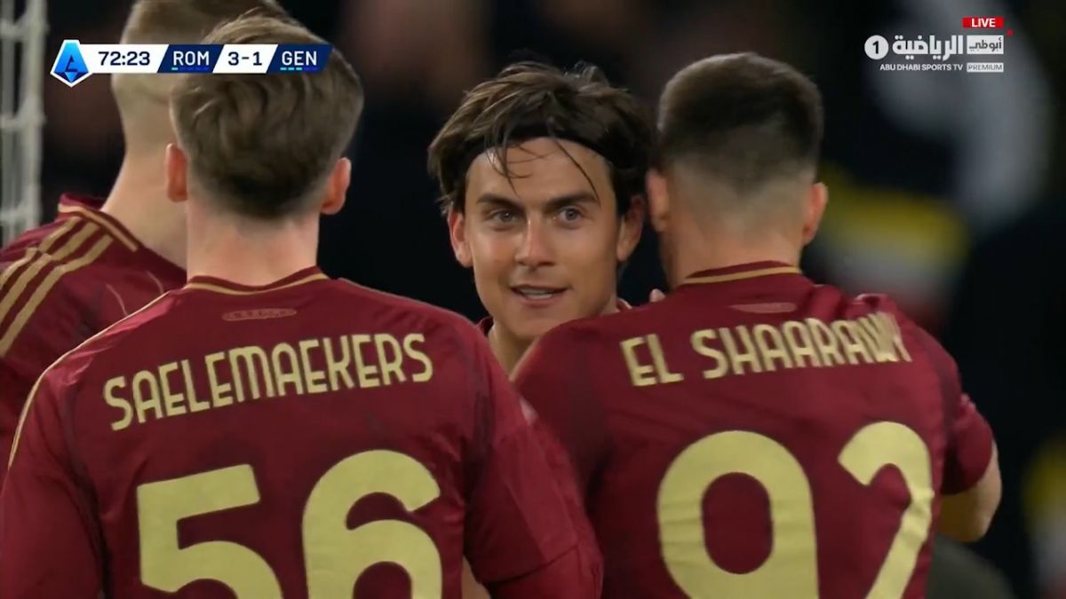 گل سوم رم به جنوا (گل به خودی)