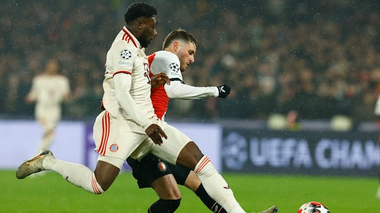 گل اول فاینورد به بایرن مونیخ (سانتیاگو خیمنز)