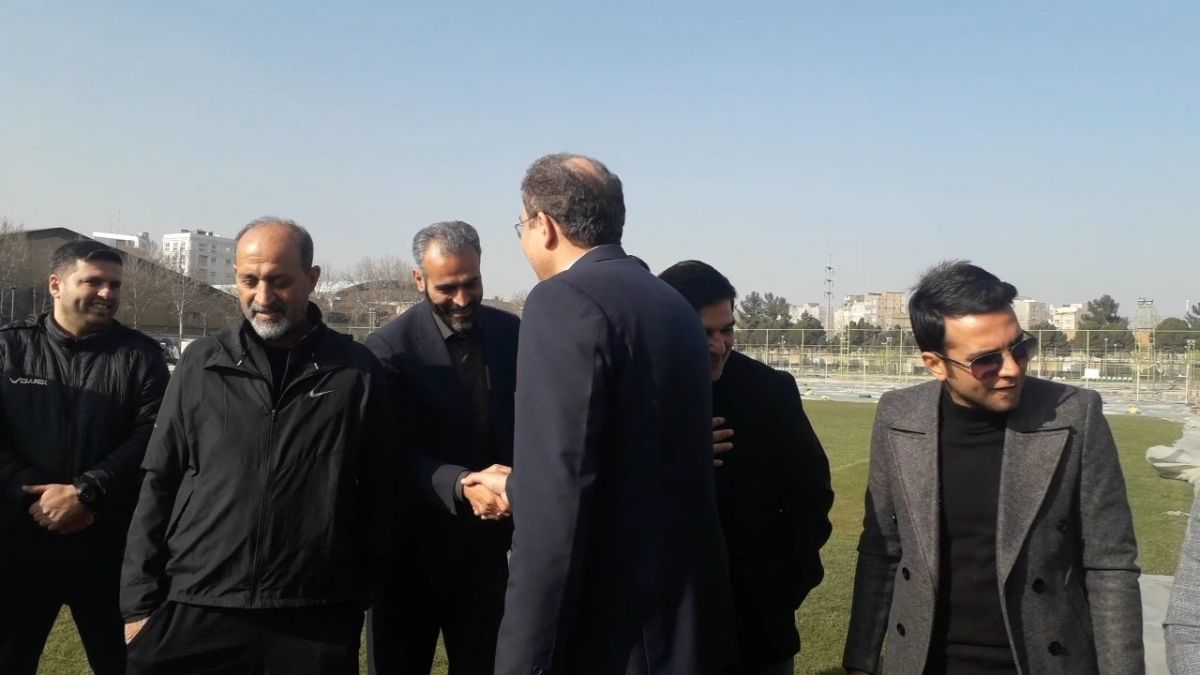 اختصاصی/ حواشی مراسم معارفه اکبر میثاقیان به عنوان سرمربی تیم فردوسی ثامن
