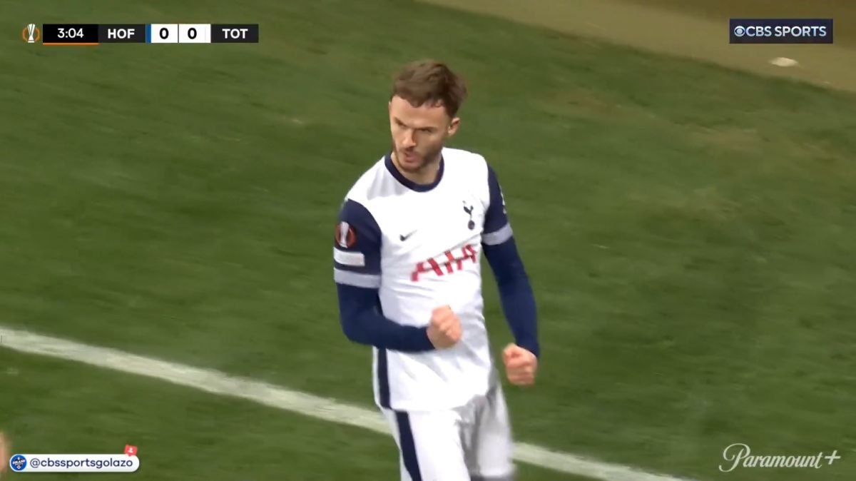 گل اول تاتنهام به هوفنهایم (جیمز مدیسون)