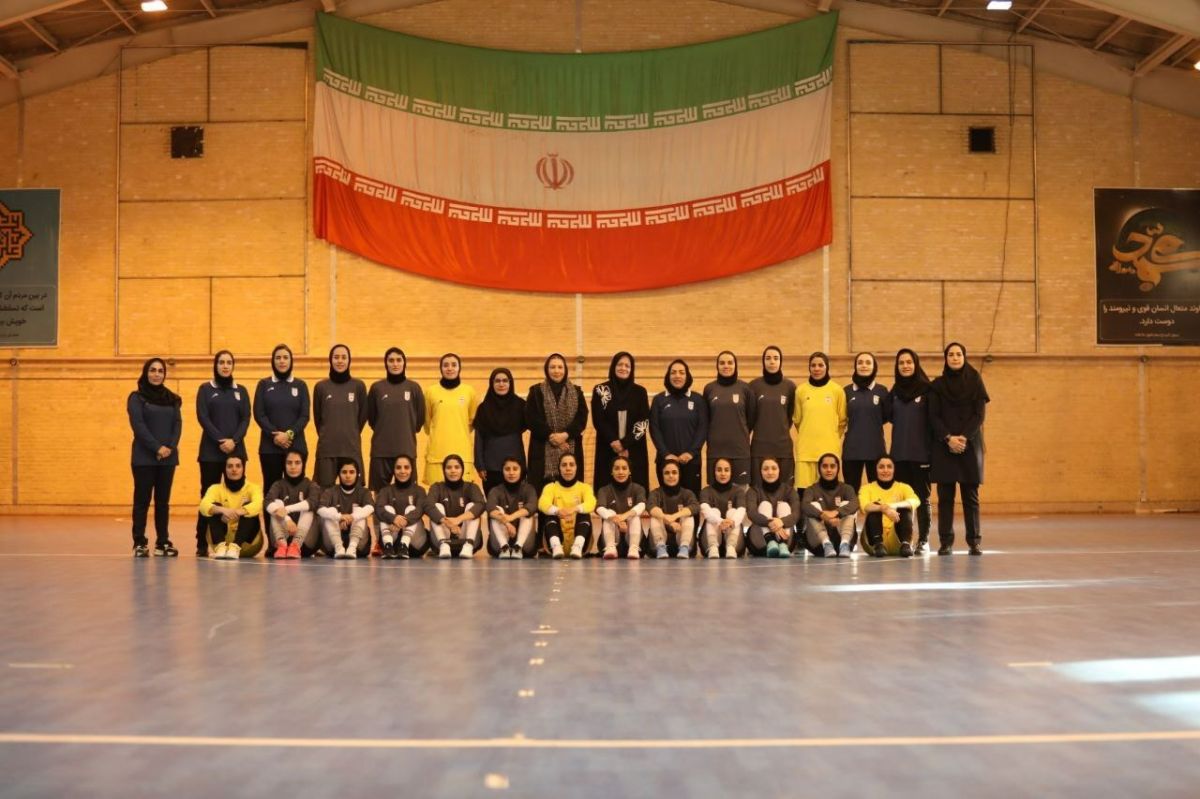 زنان فوتسال ایران در سید نخست جام ملتهای آسیا