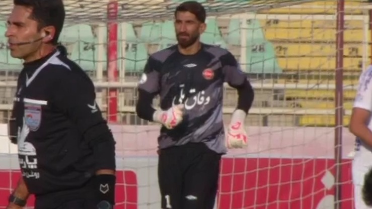 دبل سیو تماشایی علیرضا بیرانوند مقابل هوادار