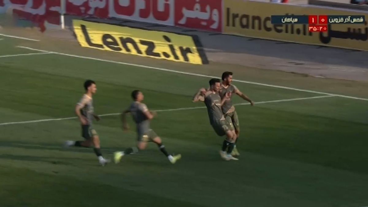 گل اول شمس آذر به سپاهان (احسان محروقی)