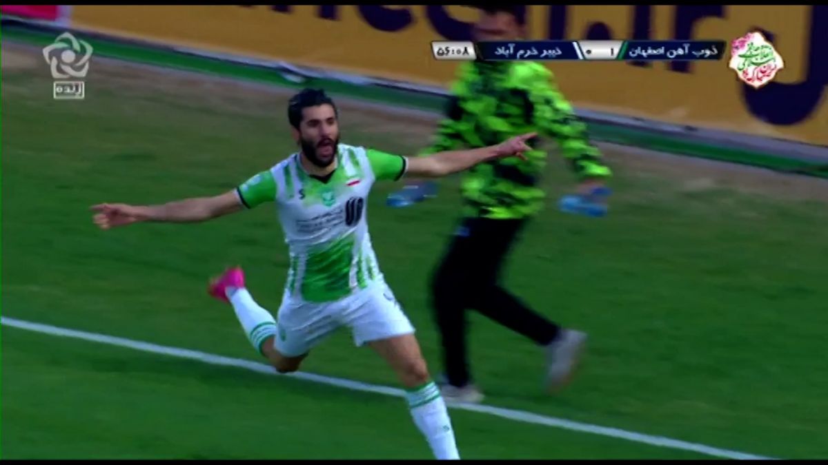 گل اول خیبر خرم آباد به ذوب آهن (فراز امامعلی)