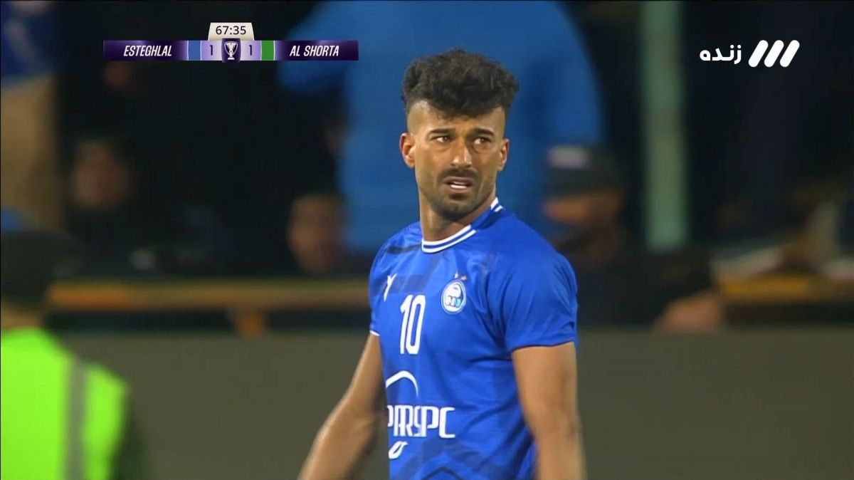 گل زیبای رامین رضاییان به الشرطه آفساید اعلام شد