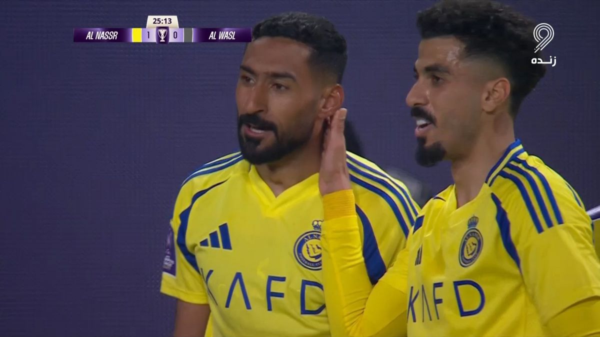گل اول النصر به الوصل (علی الحسن)