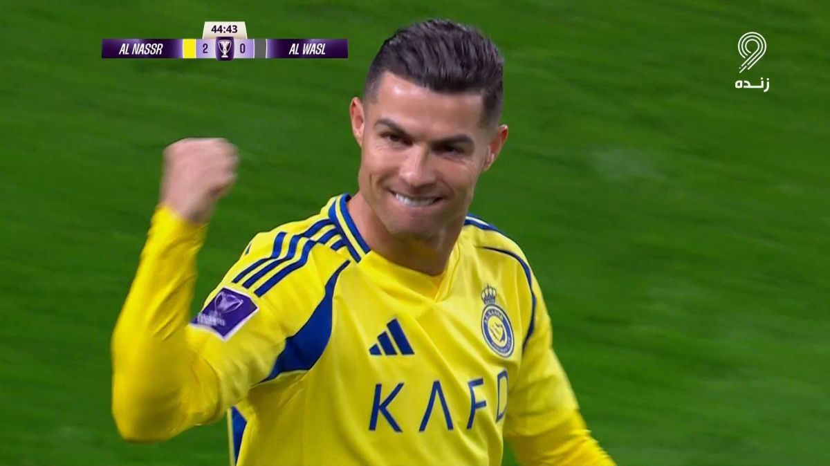 گل دوم النصر به الوصل (کریستیانو رونالدو - پنالتی)