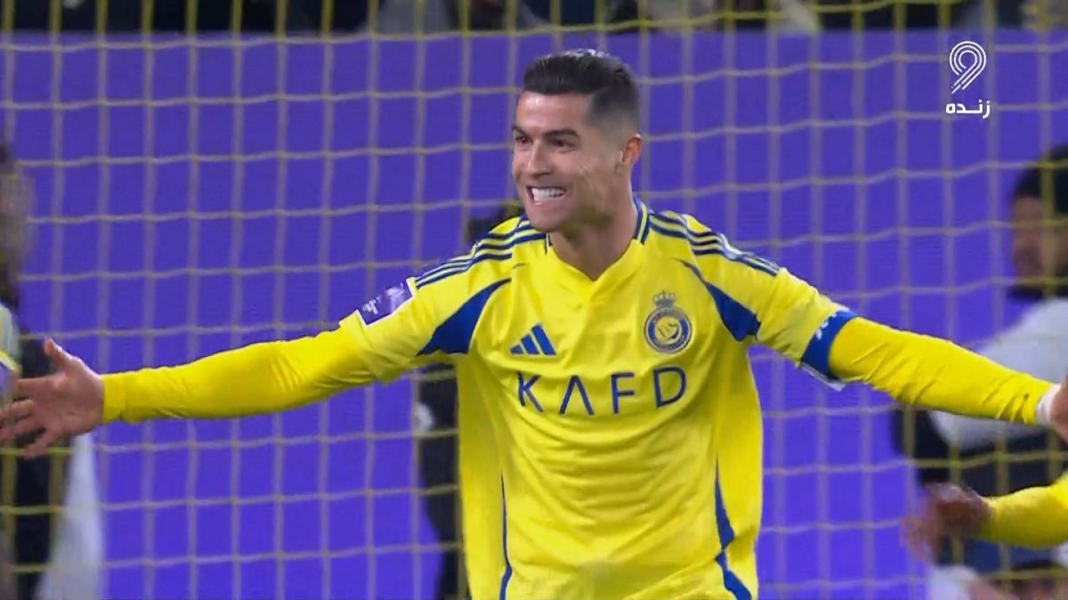 گل سوم النصر به الوصل (دبل کریستیانو رونالدو)
