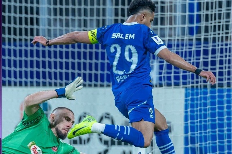 الدوساری بهترین بازیکن دیدار الهلال - پرسپولیس شد