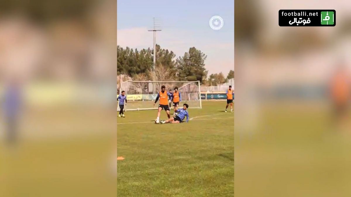 تمرین پرتلاش سپاهانی ها برای بازی با ملوان