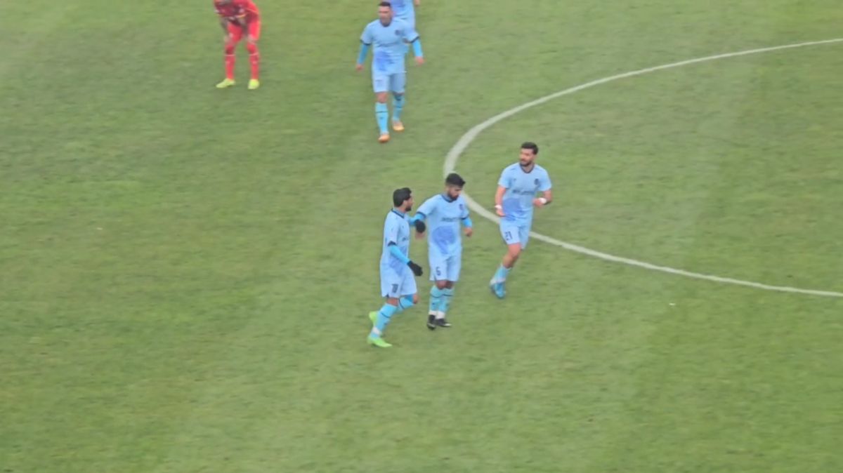 گل اول پیکان به فولاد (مهدی شریفی)