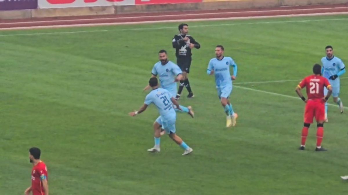 گل دوم پیکان به فولاد (رضا رضایی)