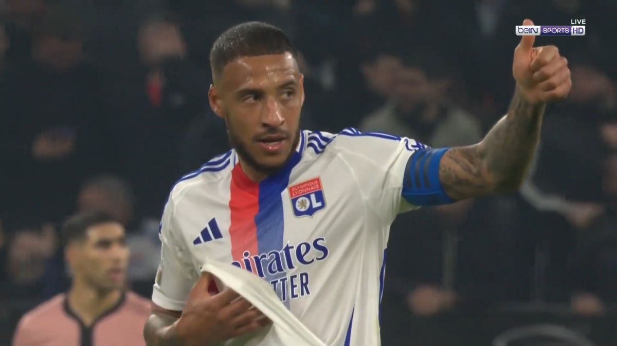 گل دوم لیون به پاری سن ژرمن (کورنتین تولیسو)