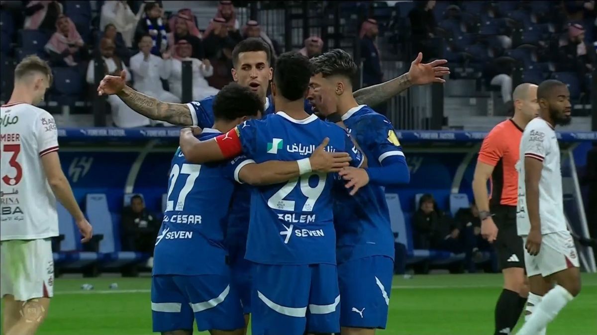 گل پنجم الهلال به الخلود (دبل سالم الدوساری)