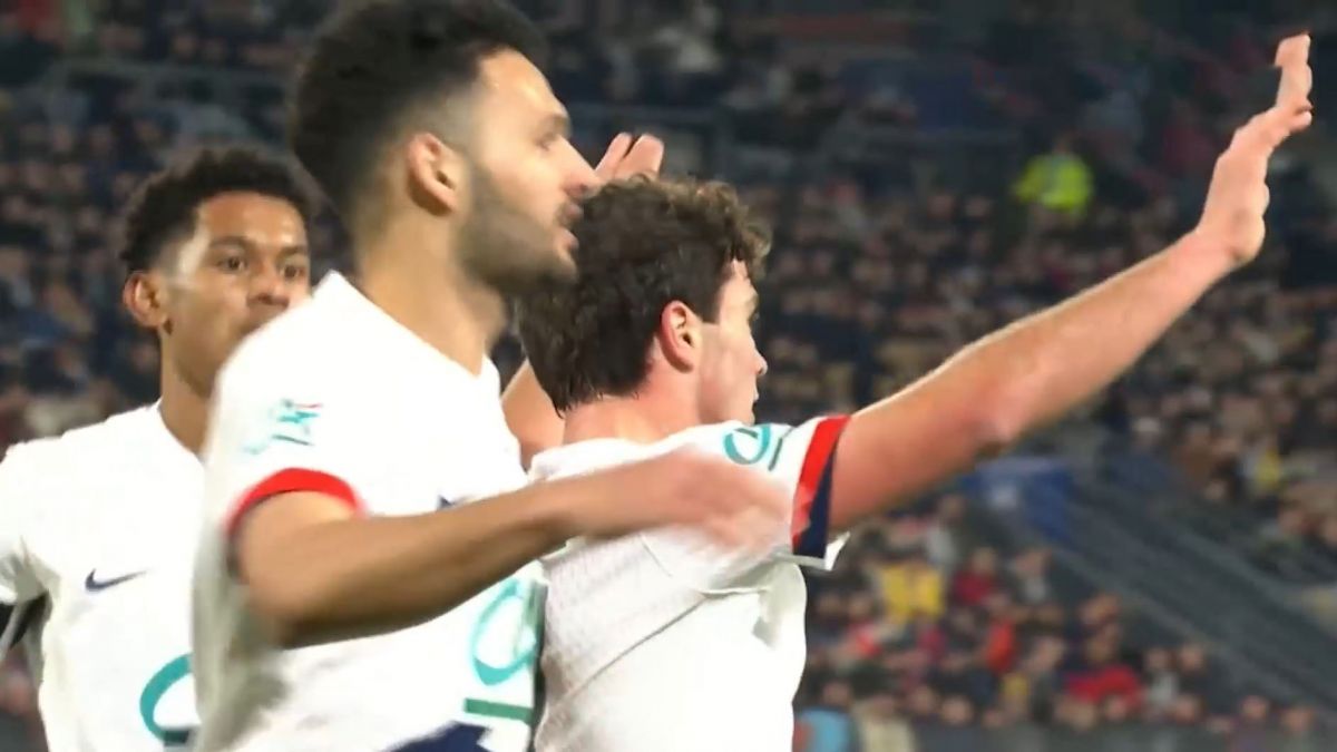 گل اول پاری سن ژرمن به بریوچین (ژائو نوس)