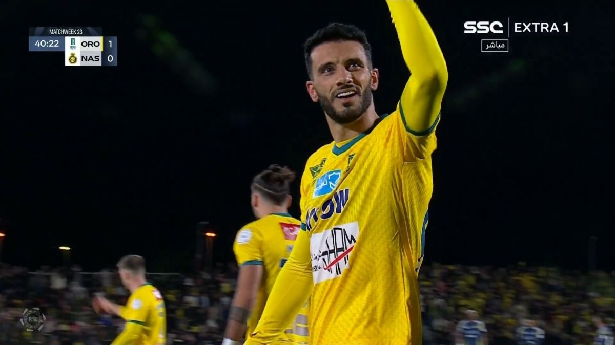 گل اول العروبه به النصر (عمر السوما)