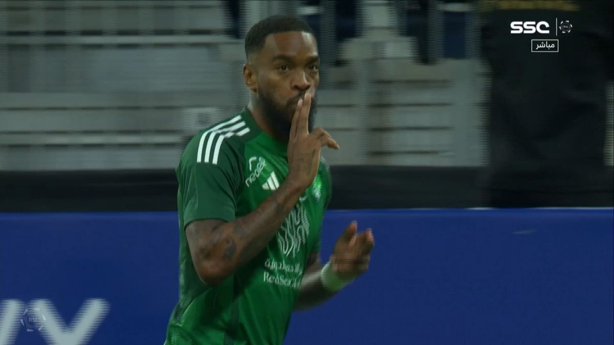 گل دوم الاهلی عربستان به الهلال (دبل ایوان تونی)