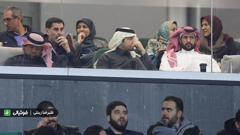 معروفترین میهمان بازی استقلال و النصر از مادرید!