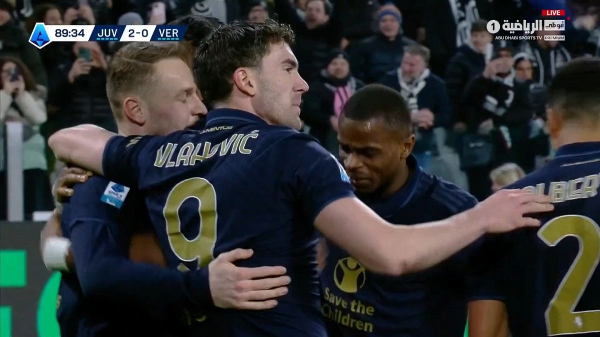 گل دوم یوونتوس به هلاس ورونا (کوپماینرز)