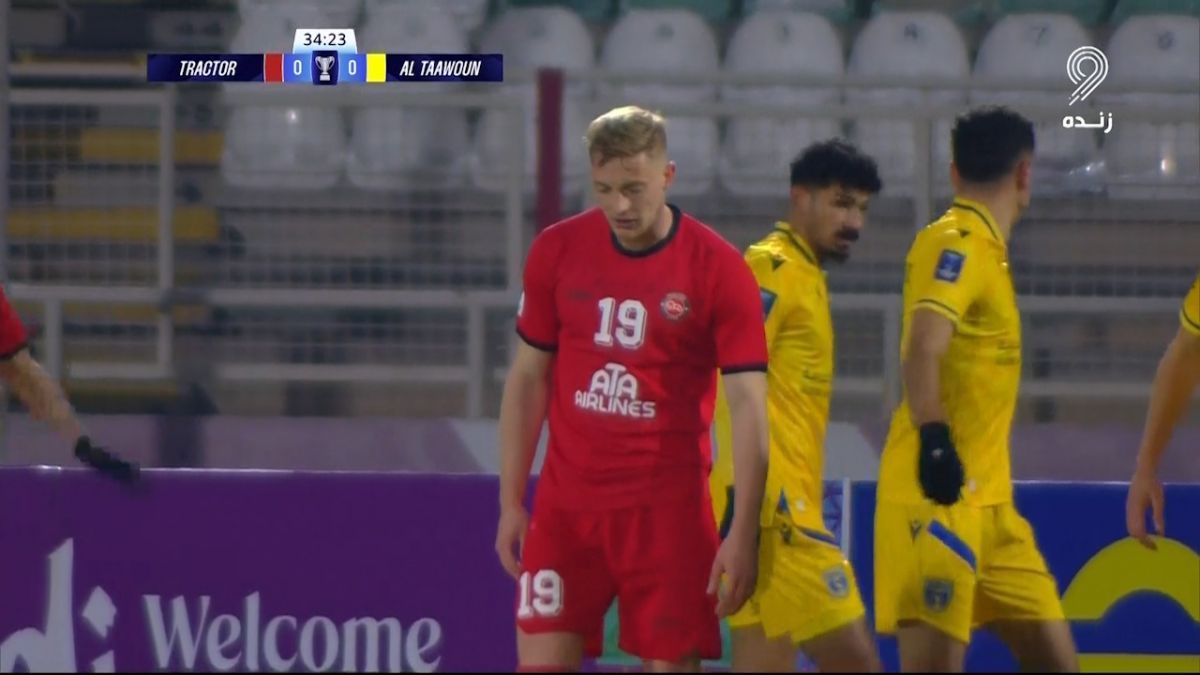 واکنش عالی دروازهبان التعاون مقابل ضربه سر اشترکالی