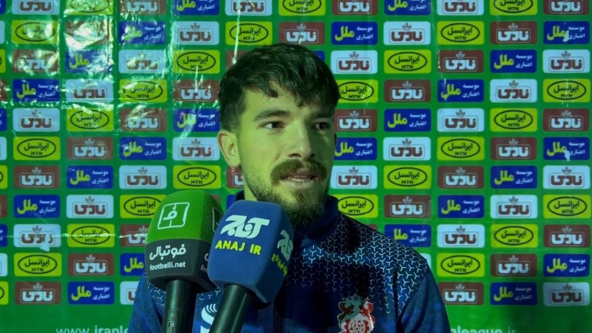 صحبتهای مهدی نجفی گلزن مس سونگون پس از پایان بازی با صنعت نفت آبادان