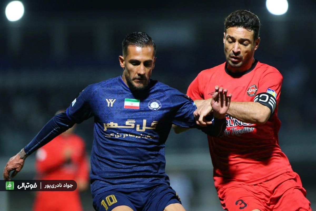 پوستر جالب و خلاقانه گلگهر برای دیدار با تراکتور